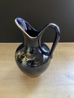 Antiker blauer Krug mit Golddekor - Sehr speziell!
