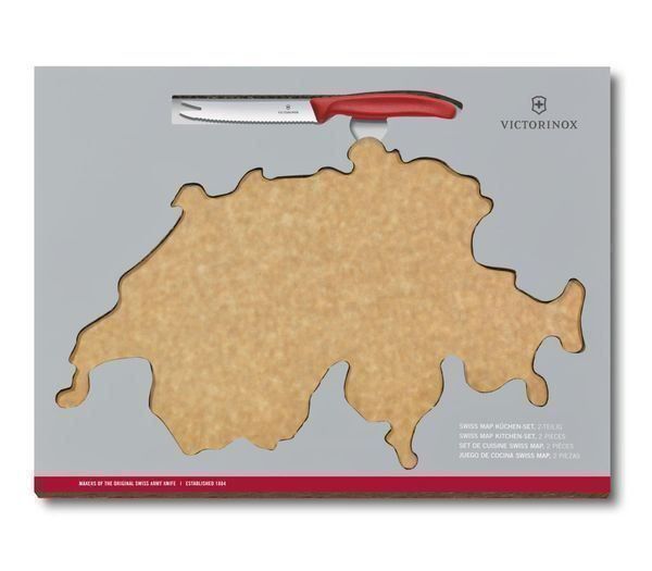 Victorinox Coltelli: Victorinox Swiss Map Küchen Set, 2tlg. – Nuovo e nell'imballaggio originale da Jegenstorf venduto da Bracher_Mail-House 2