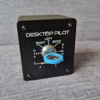 Spring Return Key Switch / Desktop Pilot