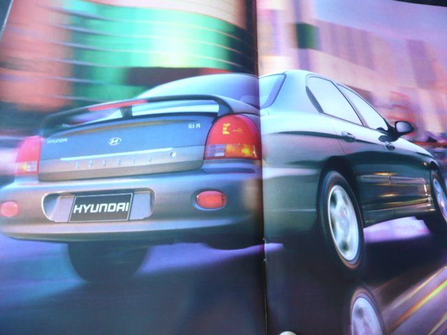 Hyundai Dokumente: Hyundai Sonata Prospekt 2000 – Gebraucht aus Zofingen von sosalinos01 9