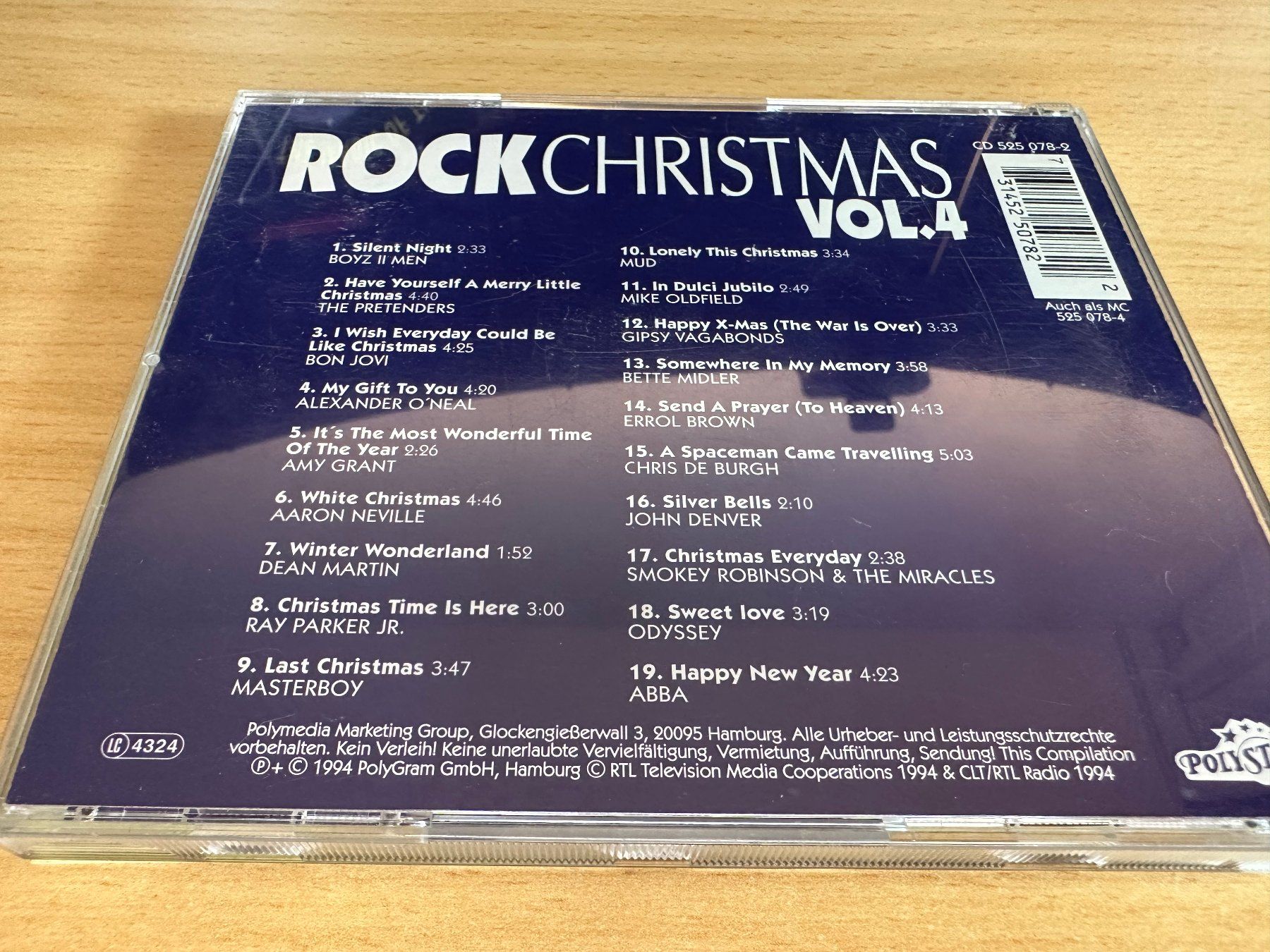 CDs: Various – Rock Christmas Vol. 4 – Gebraucht aus Rikon im Tösstal von Alpenmutz 1