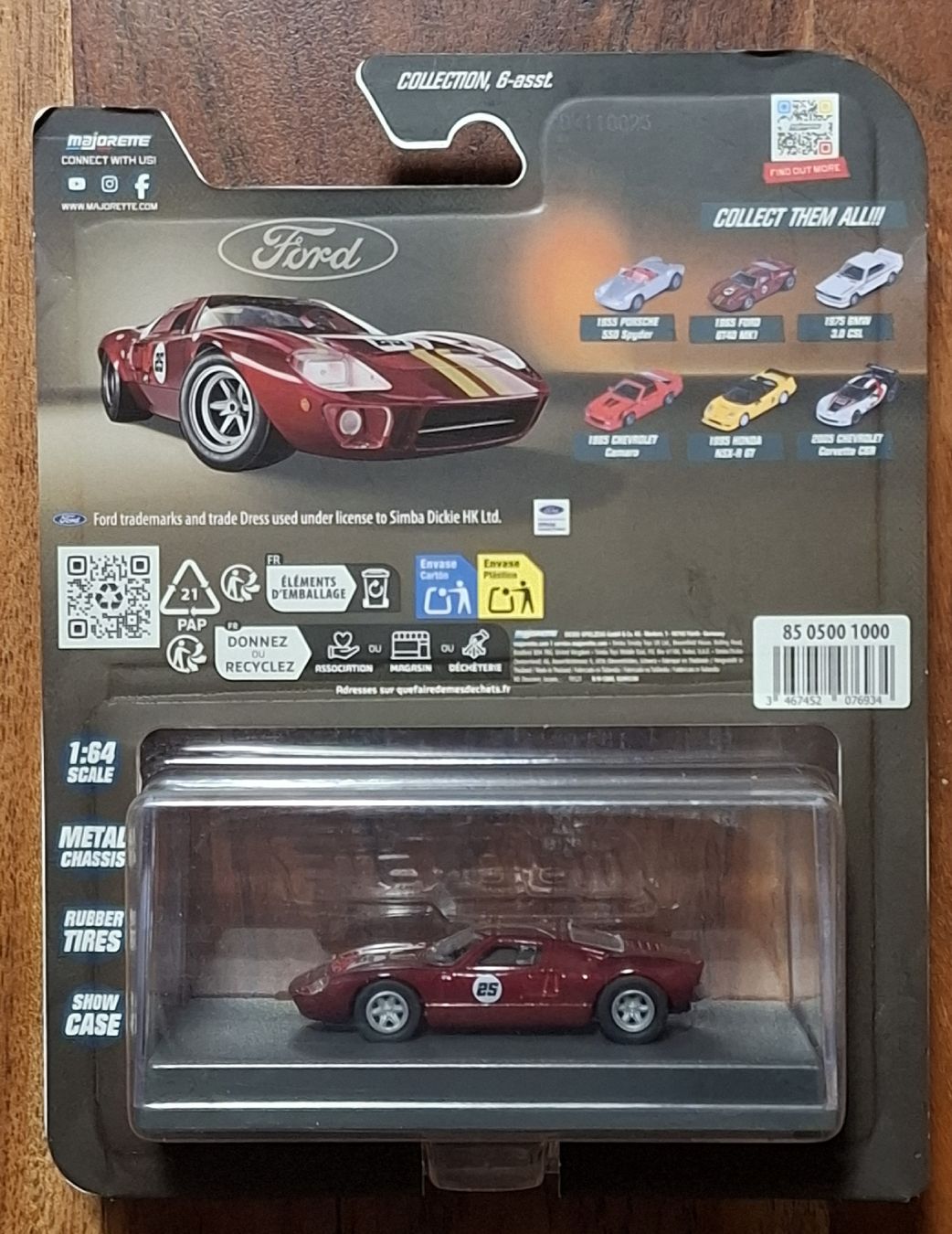 Majorette Modellini d'auto: MAJORETTE 1965 FORD GT40 MK1 – Usato da Reinach BL venduto da vwbora75 2