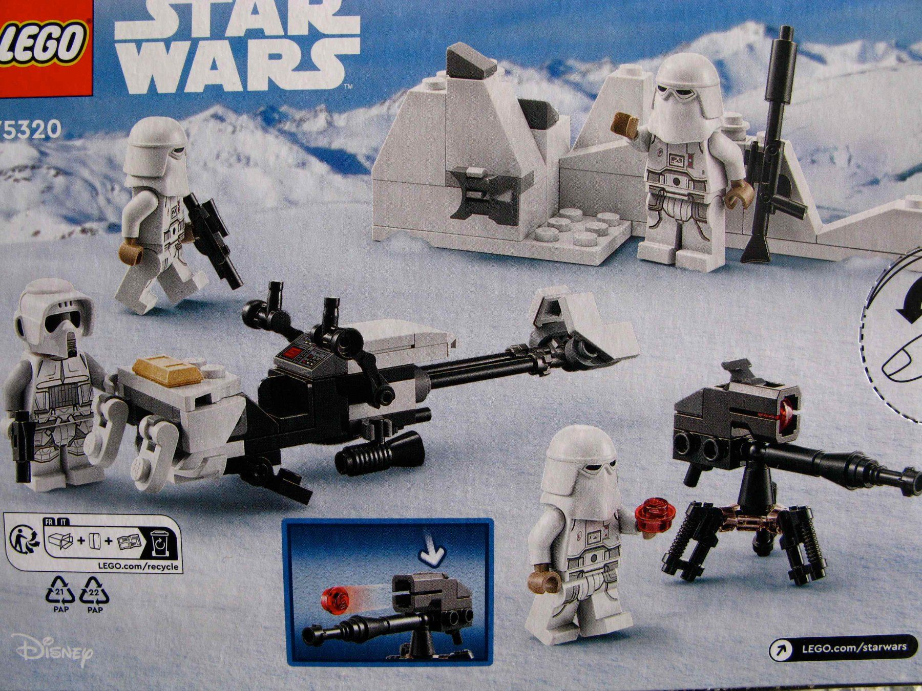 Lego Kit di costruzioni: LEGO Star Wars 75320 Snowtrooper Battle Pack  Neu – Nuovo e nell'imballaggio originale da Samstagern venduto da Betscha 1