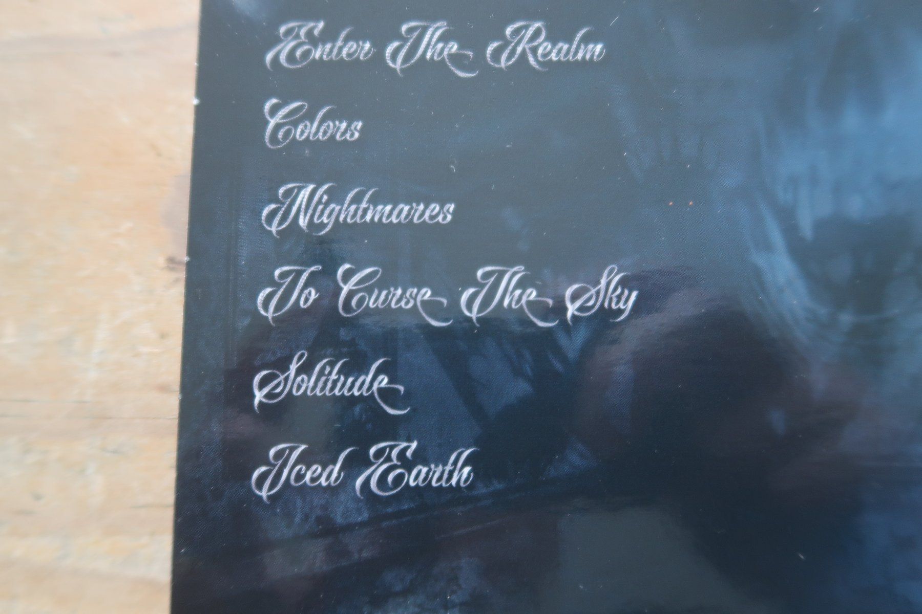 CD: ICED EARTH - ENTER THE REALM - DIGIPAK - CD – Usato da Basel venduto da Patiscat 2
