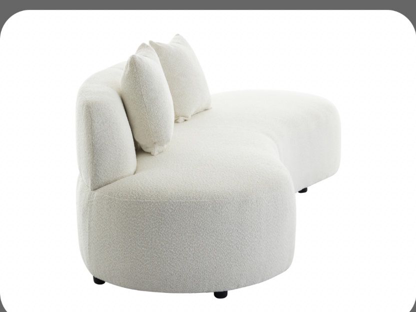 Sofas: Canapé haricot bouclette beige – Gebraucht aus Genève von sop_2sg7 3