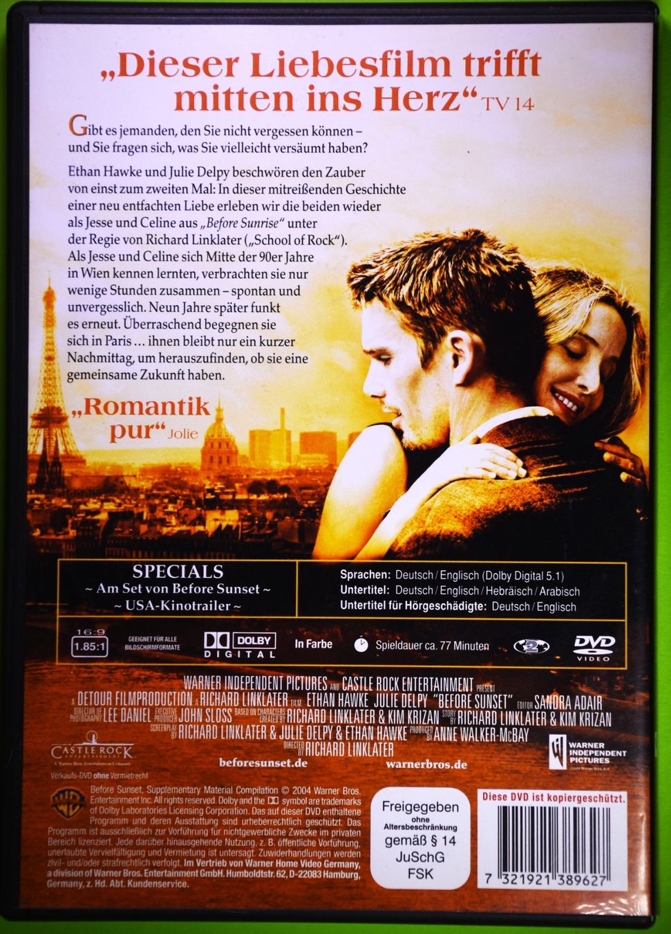 Alle DVDs: BEFORE SUNSET - ROMANTIK PUR ! – Neu (gemäss Beschreibung) aus Luzern von piro12 1