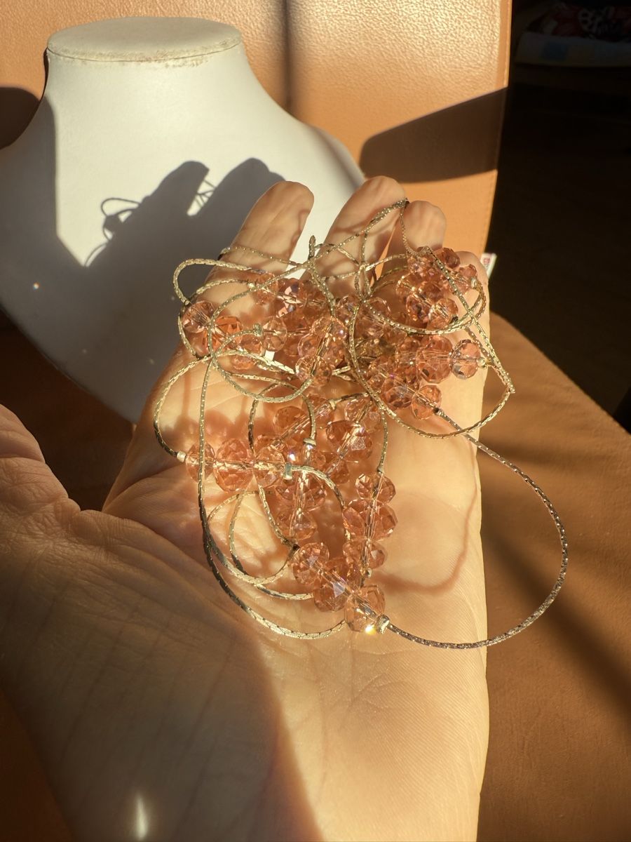 Catenine: Rosa Modeschmuck Kette NEU – Nuovo e nell'imballaggio originale da Basel venduto da Chili007 6