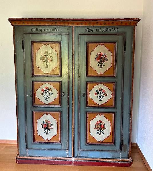 Armadi: Bauernschrank Zweitürer 1810 – Usato da Fribourg venduto da mir_k7b9 1