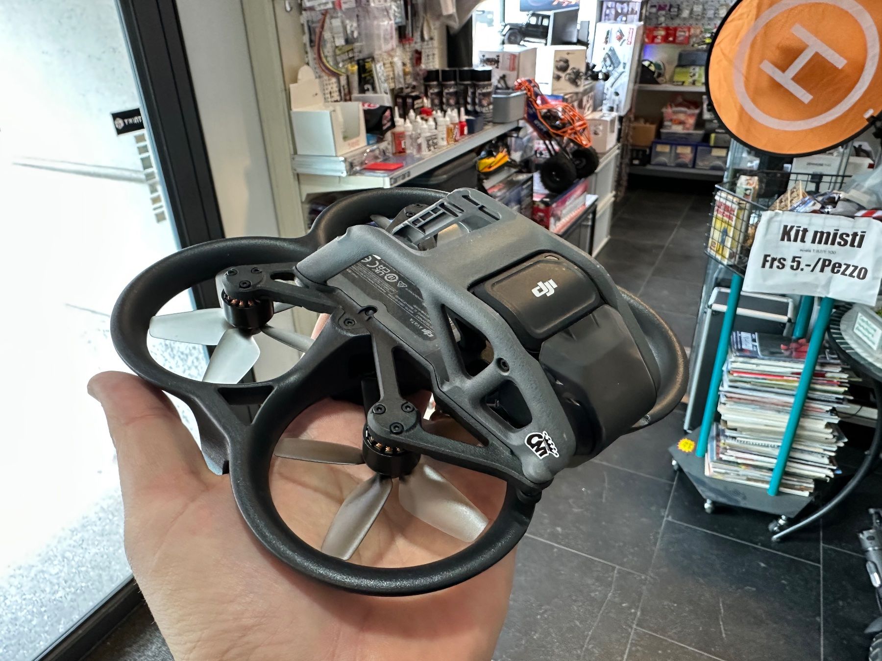 DJI Modellismo RC: DJI AVATA 1 – Difettoso da Chiasso venduto da Carrara-Modellismo