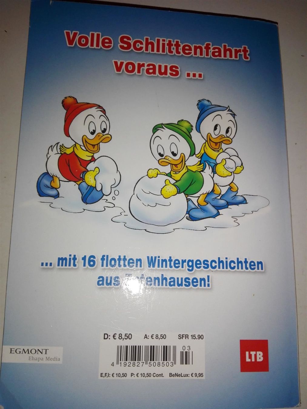 Fumetti: LTB Sonderband (3) - Winter – Usato da St.Galllen venduto da elkaphone 7