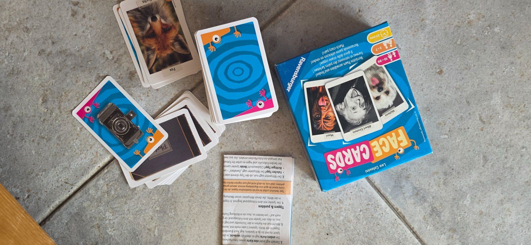 Ravensburger Spiele: Jeu Ravensburger Face Cards – Gebraucht aus Wettingen von dlililou 1