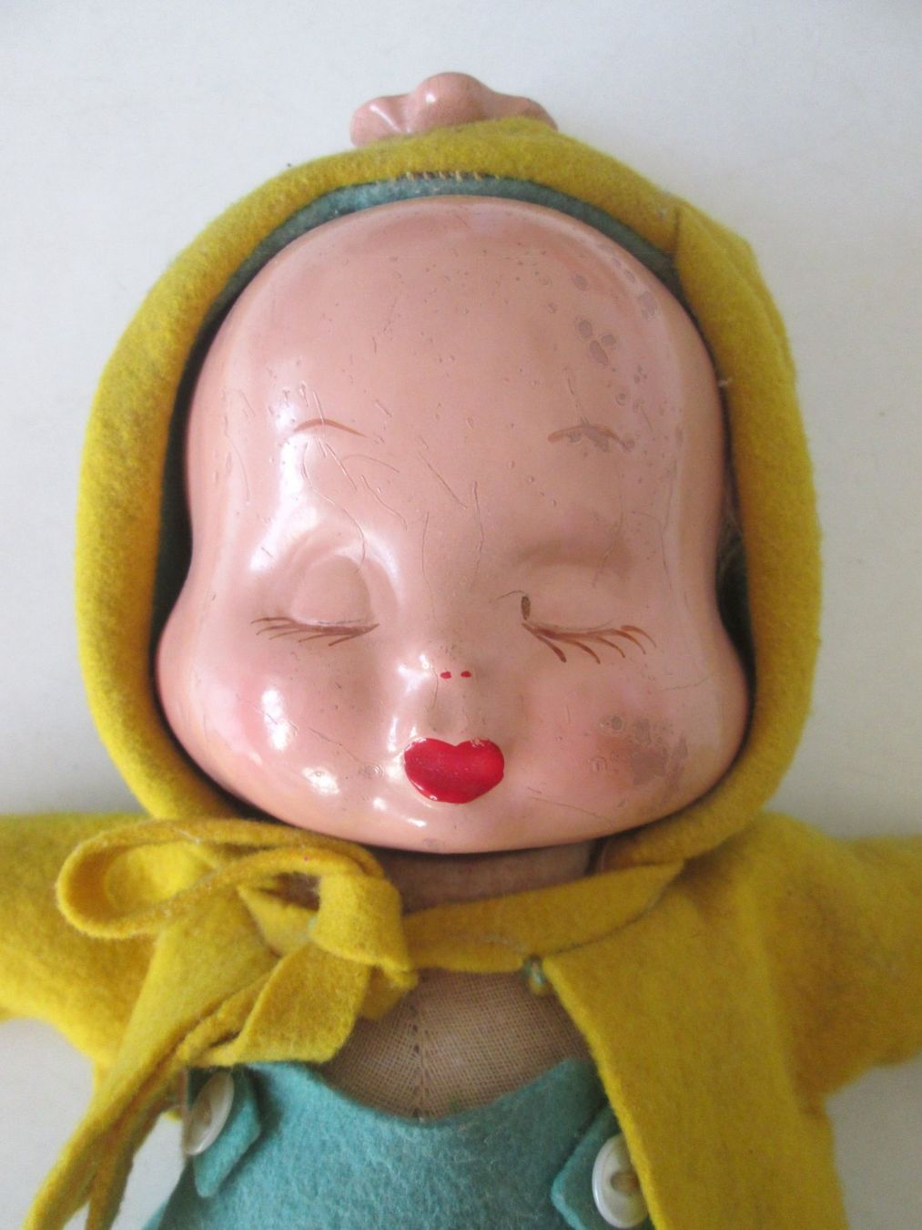 Bambole: Antike Puppe mit 3 Gesichtern – Usato da Sementina venduto da babucia 5
