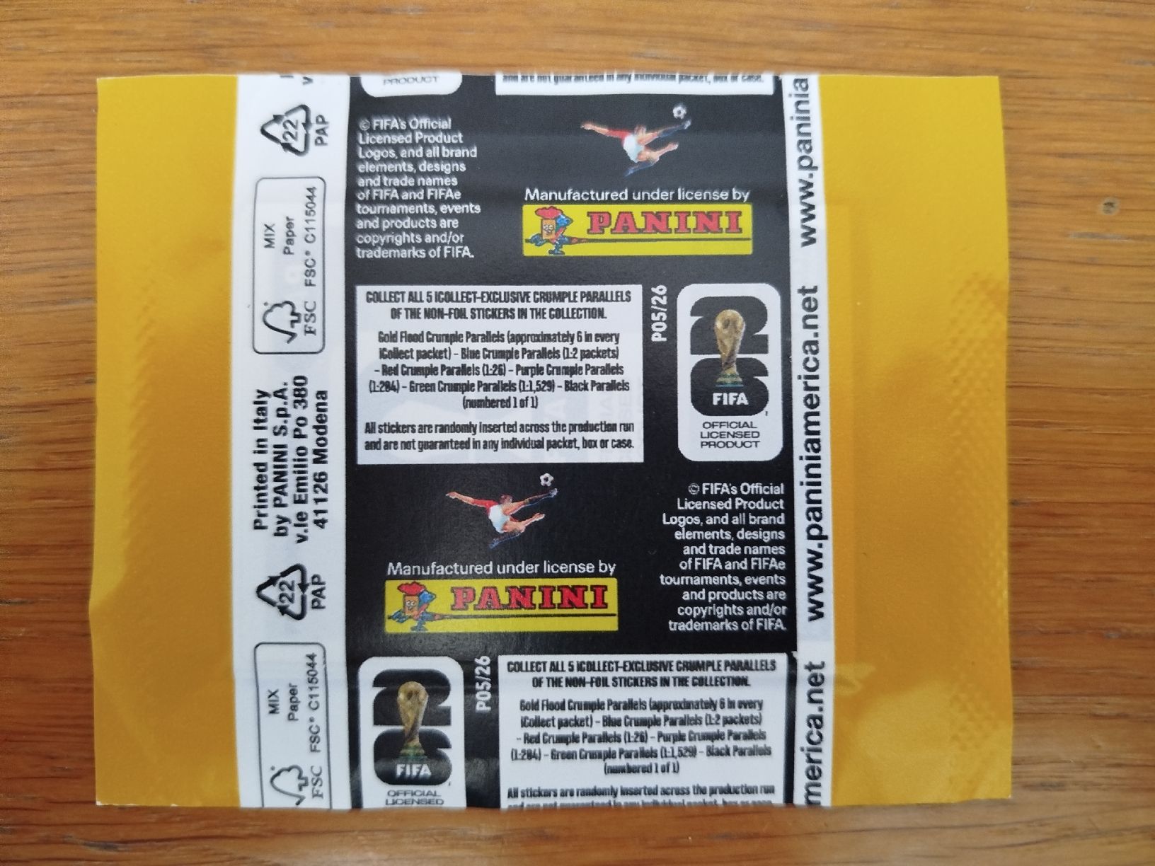Panini Carte collezionabili: Panini WM26 USA-Version 6 verschiedene Tüten – Nuovo (secondo la descrizione) da Wettingen venduto da mirna04 2