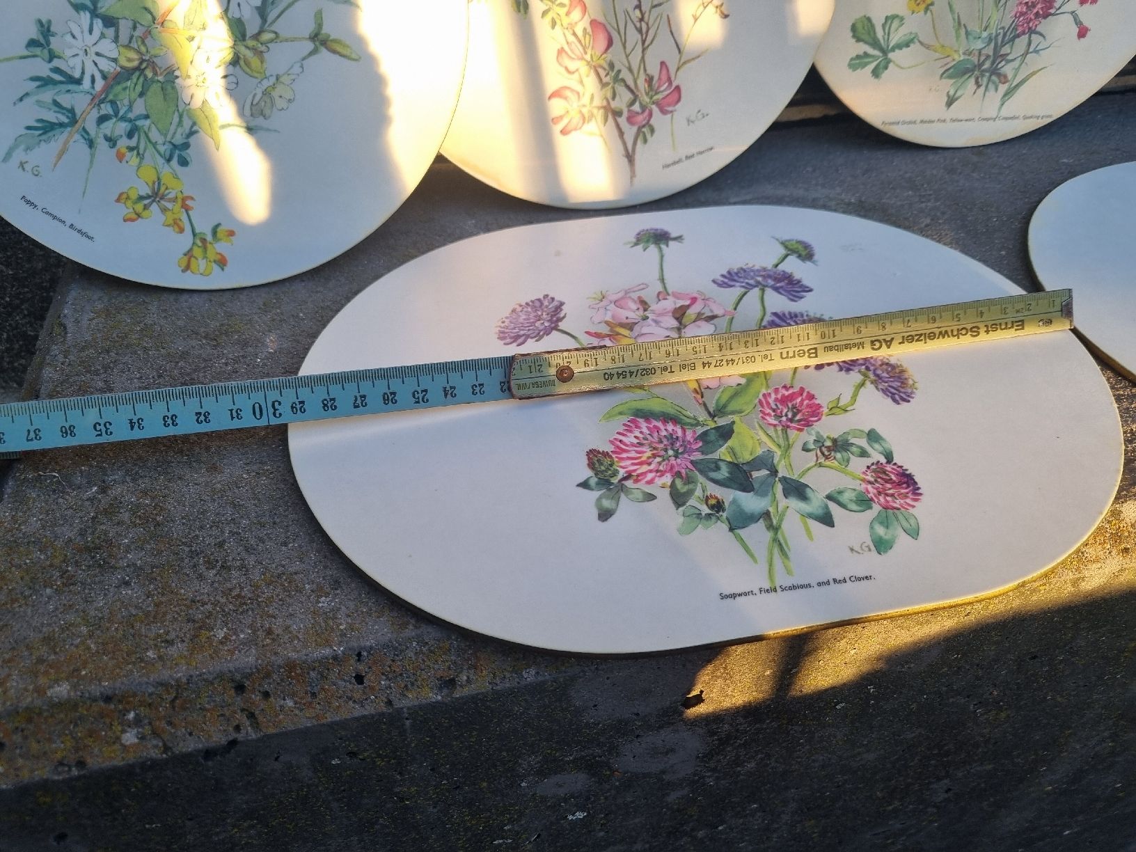 Piatti: Rare Hartplastikteller  – Usato da Ostermundigen venduto da vintage60 2