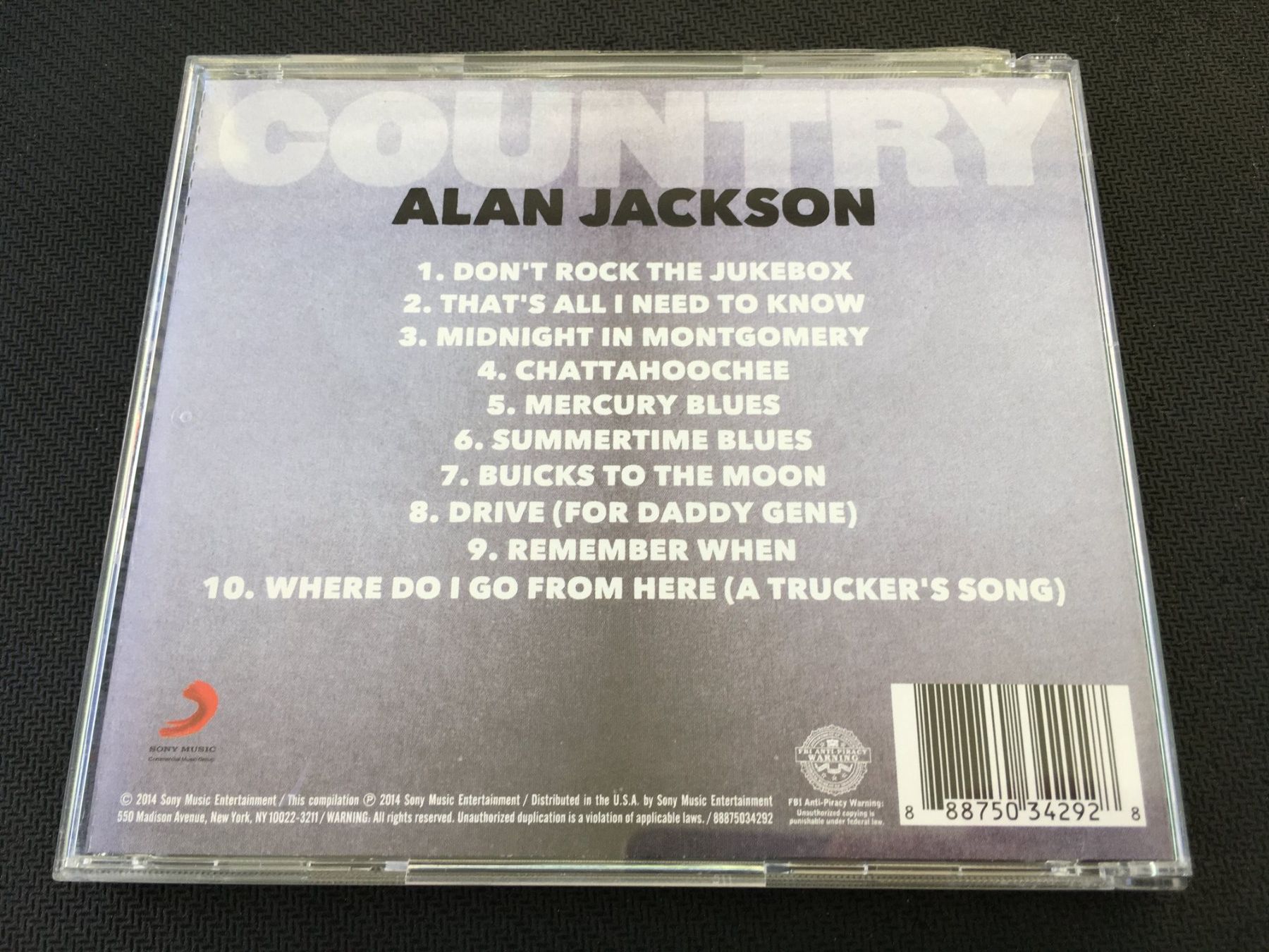 CDs: Alan Jackson - Country -CD- – Gebraucht aus St.Gallen von MedienJoe 2
