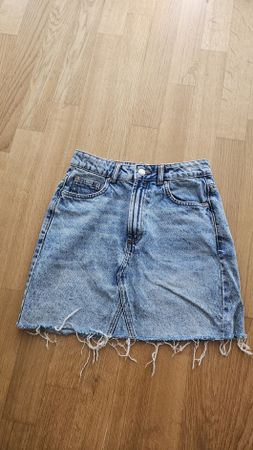 jupe en jeans, taille 34