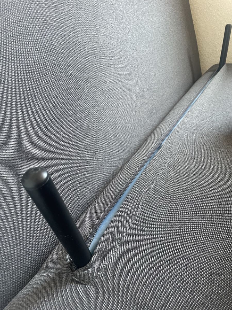 Divani: Kleines Bettsofa Dunkelgrau – Usato da Binningen venduto da ltr_tm55 3