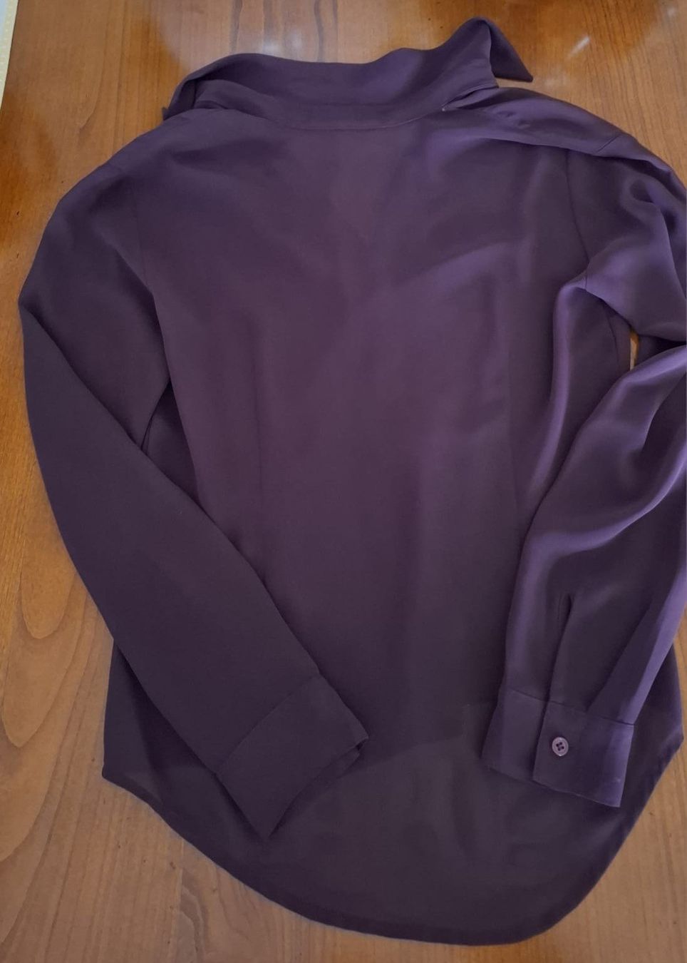 Blusen: Review Bluse, Gr. 36, Aubergine, transparent – Gebraucht aus Volketswil von ald_2x9b 1