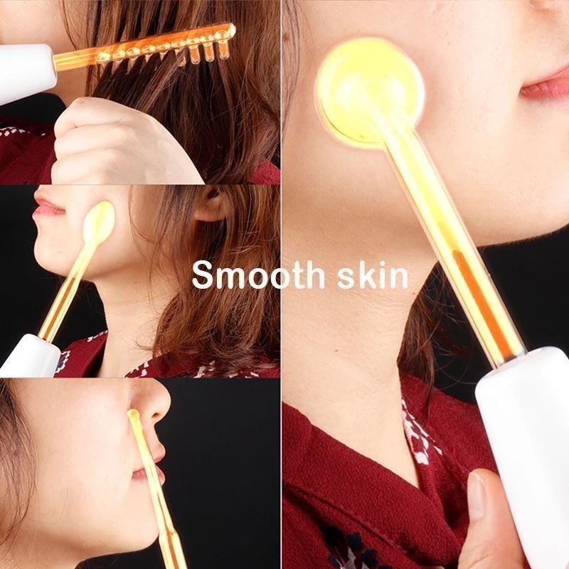 Gesichtspflege: Hochfrequenz Stab 5in1 Hautstraffung Set – Neu (gemäss Beschreibung) aus Thun von thunshop 7