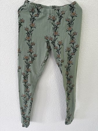 Carljnq Leggings, Gr. 134/140, Edelweiss Muster, Top!