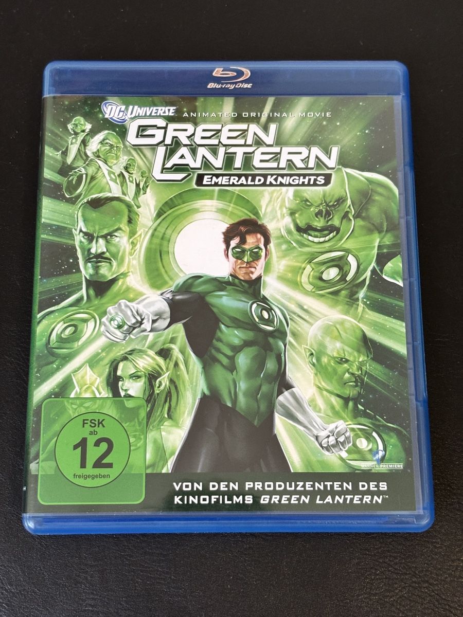 Tous les DVDs: Green Lantern Emerald Knights Blu Ray Animated – D'occasion à Luzern par Armastra