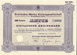 Brennabor-Werke AG, Brandenburg - 1940