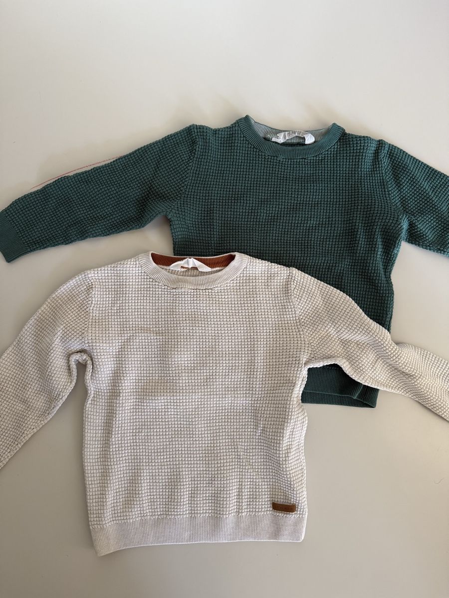H&M Pullover & Sweatshirts: 2 Pullover H&M Grösse 110/116 – Gebraucht aus Ebikon von InesUndElf