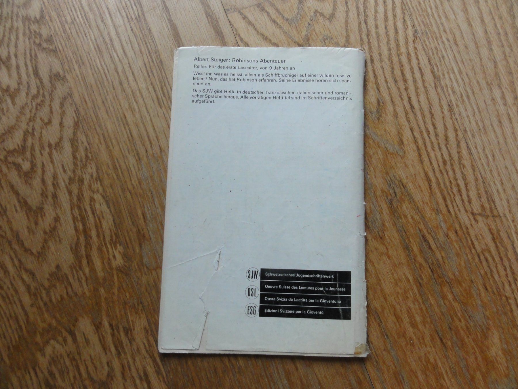 Libri: Robinsons Abenteuer, SJW Nr. 151, antik – Difettoso da Riedholz venduto da Taweva 5