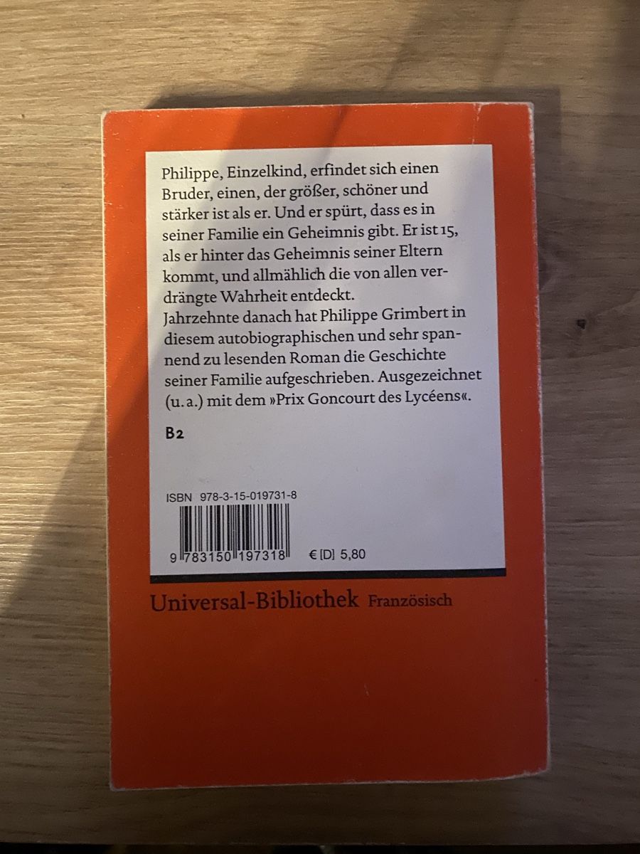 Libri: Un secret - Philippe Grimbert – Usato da Jegenstorf venduto da en_pir06 1