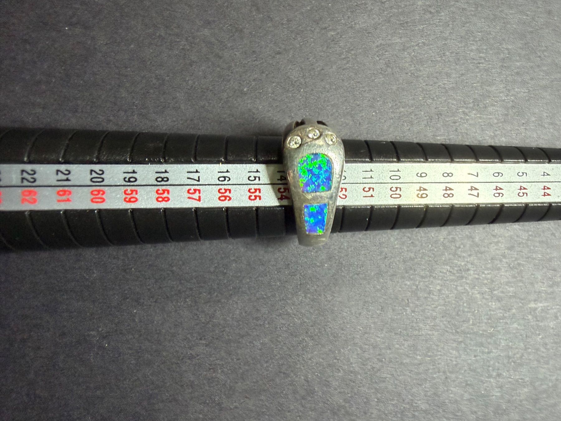 Anelli: Silber-Ring mit Opal und Zirkonia Gr 52 – Usato da Eptingen venduto da swi_9zxn 3