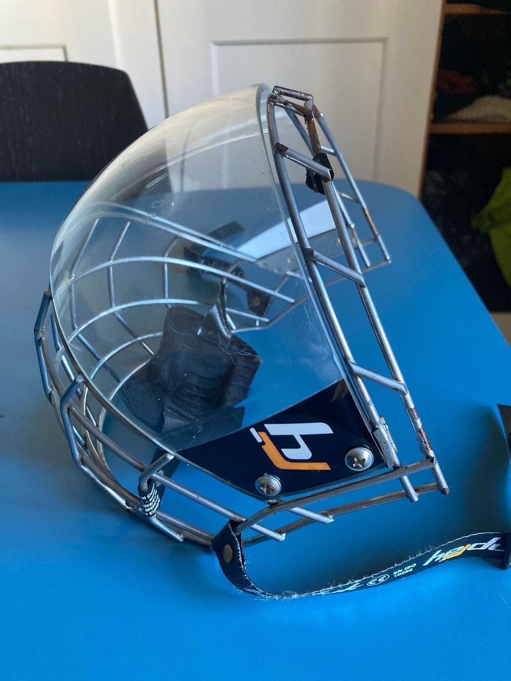 Caschi & visiere: Eishockey-Helm-Visier – Usato da Bern venduto da FlorianS 1