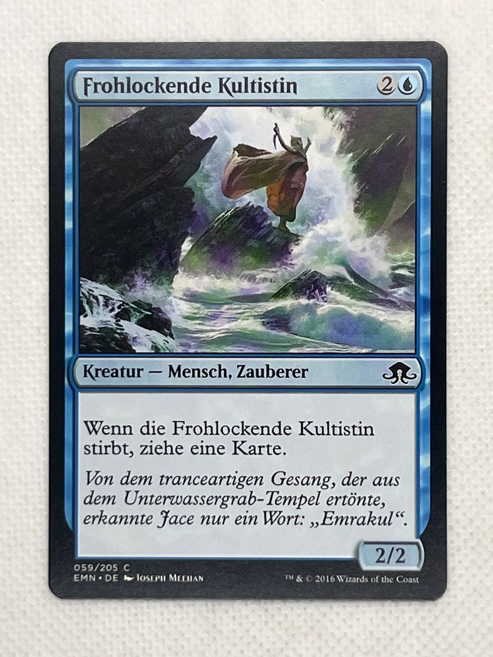 Magic The Gathering Cartes à collectionner: MTG Frohlockende Kultistin EMN 059 Deutsch Common – D'occasion à Hinterkappelen par Kim1992