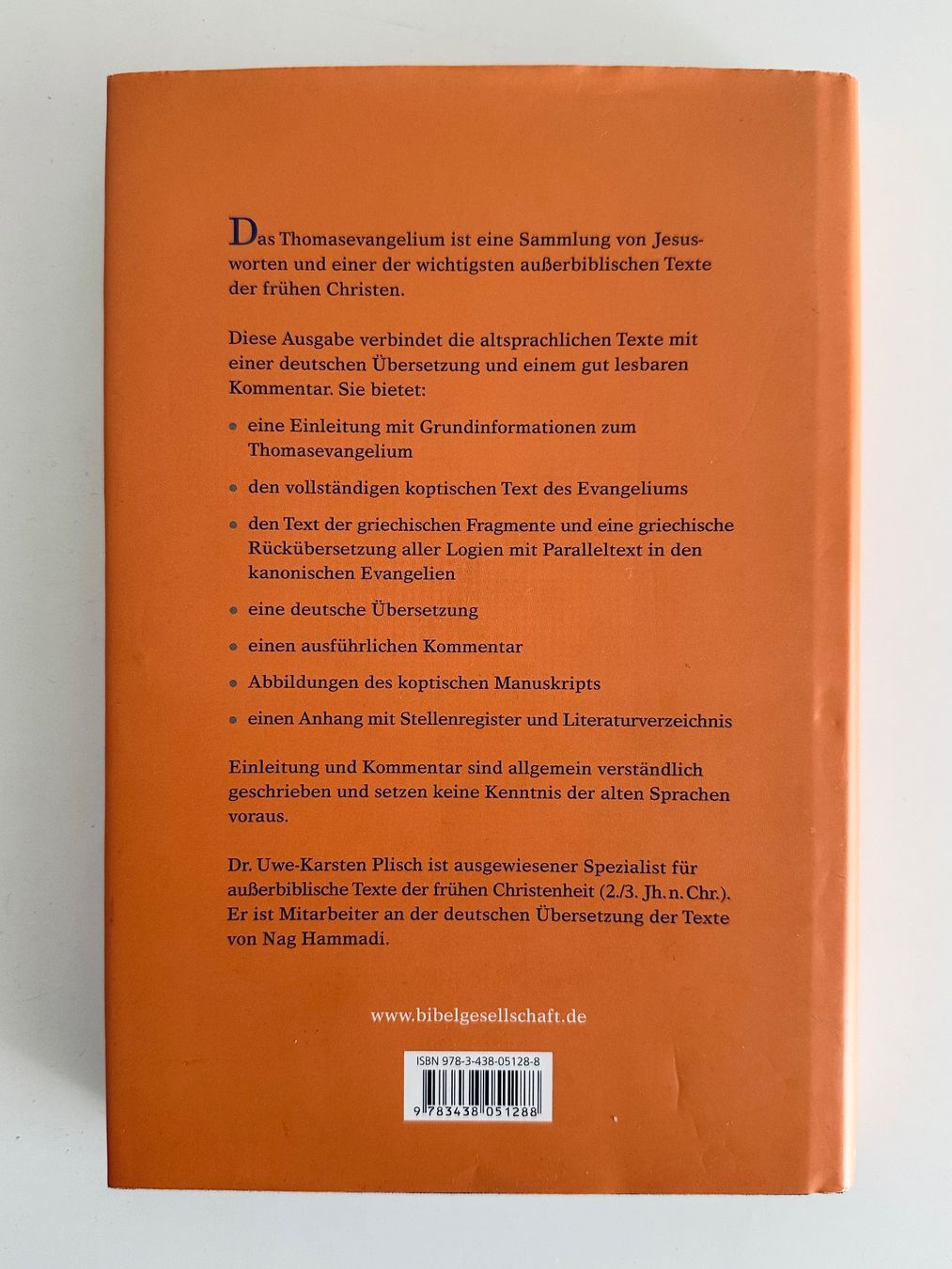 Libri: Thomasevangelium: Originaltext & Kommentar – Usato da Zürich venduto da arn___ 3