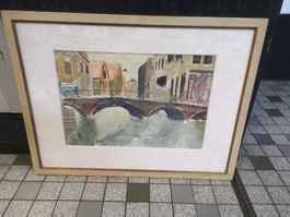 AQUARELLE SIGNÉE
