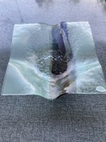 Glas Schale Doggweiler Mundgeblasen, Früchte Schale, ab 1.-