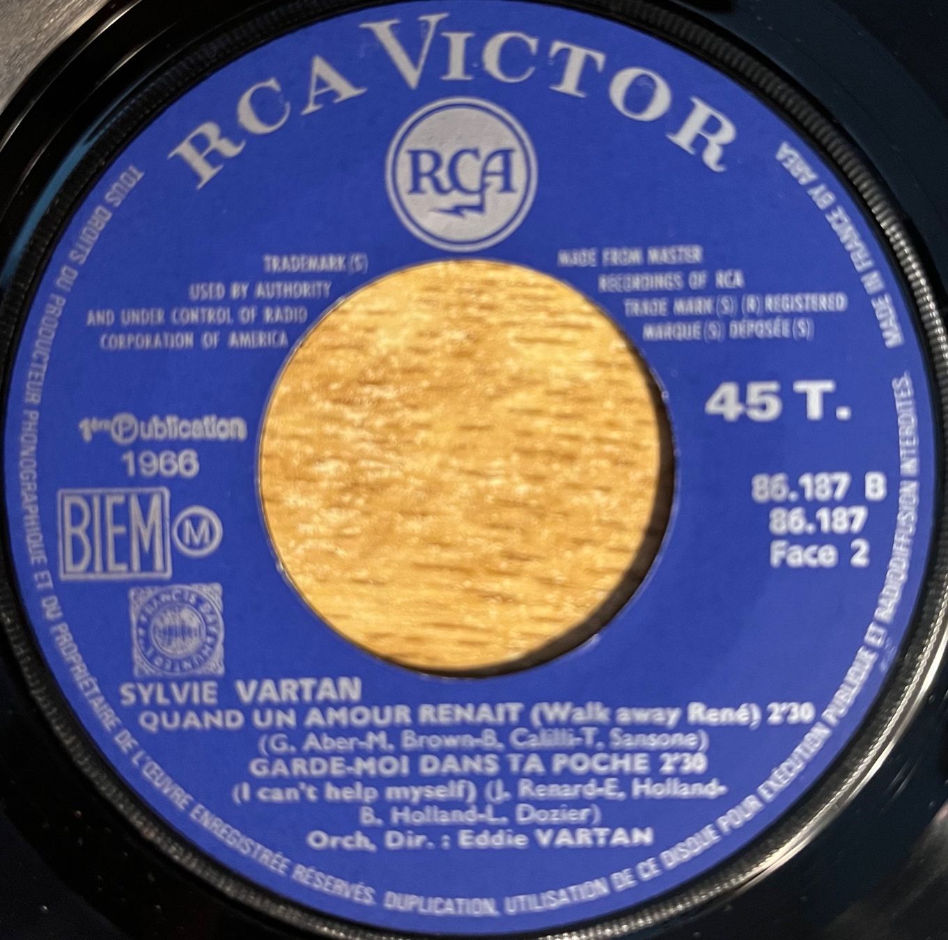 Schallplatten: SYLVIE VARTAN - PAR AMOUR, PAR PITIÉ – Gebraucht aus Bussigny von vinyl-pas-cher 3
