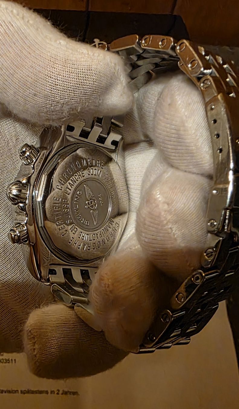 Breitling Orologi: Breitling Chronomat chiffres romains – Usato da Mollis venduto da aug_y9sm 5