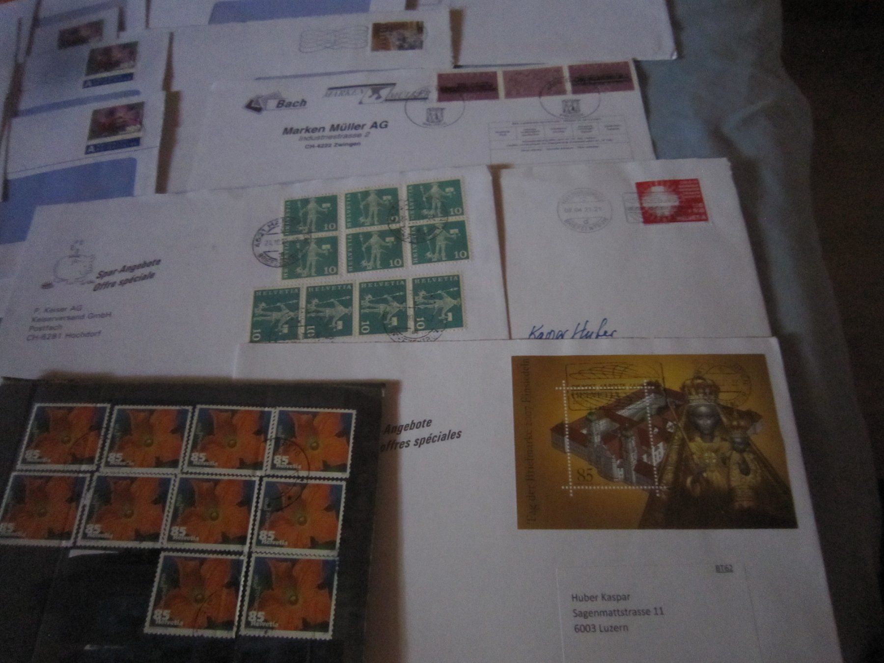 Tous les timbres: CH 5 schöne Sammlung Schweiz zu, Sortieren – D'occasion à Giubiasco par sal_9j6w 4