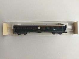 Schwerer Stahlwagen 1/2 Kl. der SBB von Fleischmann N