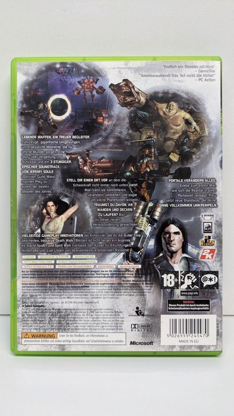 Microsoft Giochi: Prey - Xbox 360 – Usato da Menziken venduto da mame18 2