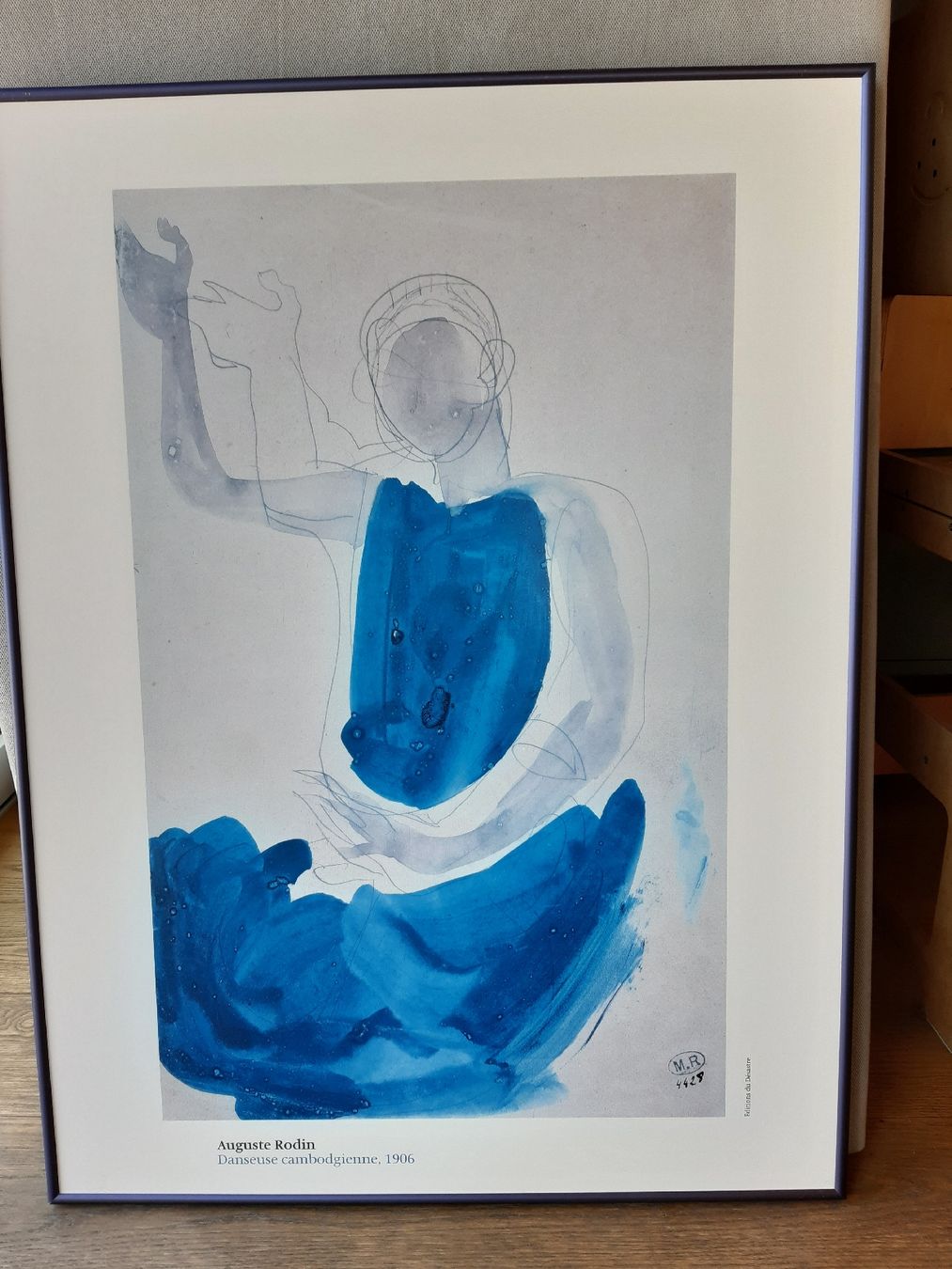 Dipinti: Bild Auguste Rodin – Usato da Spiegel b. Bern venduto da hopplas 4