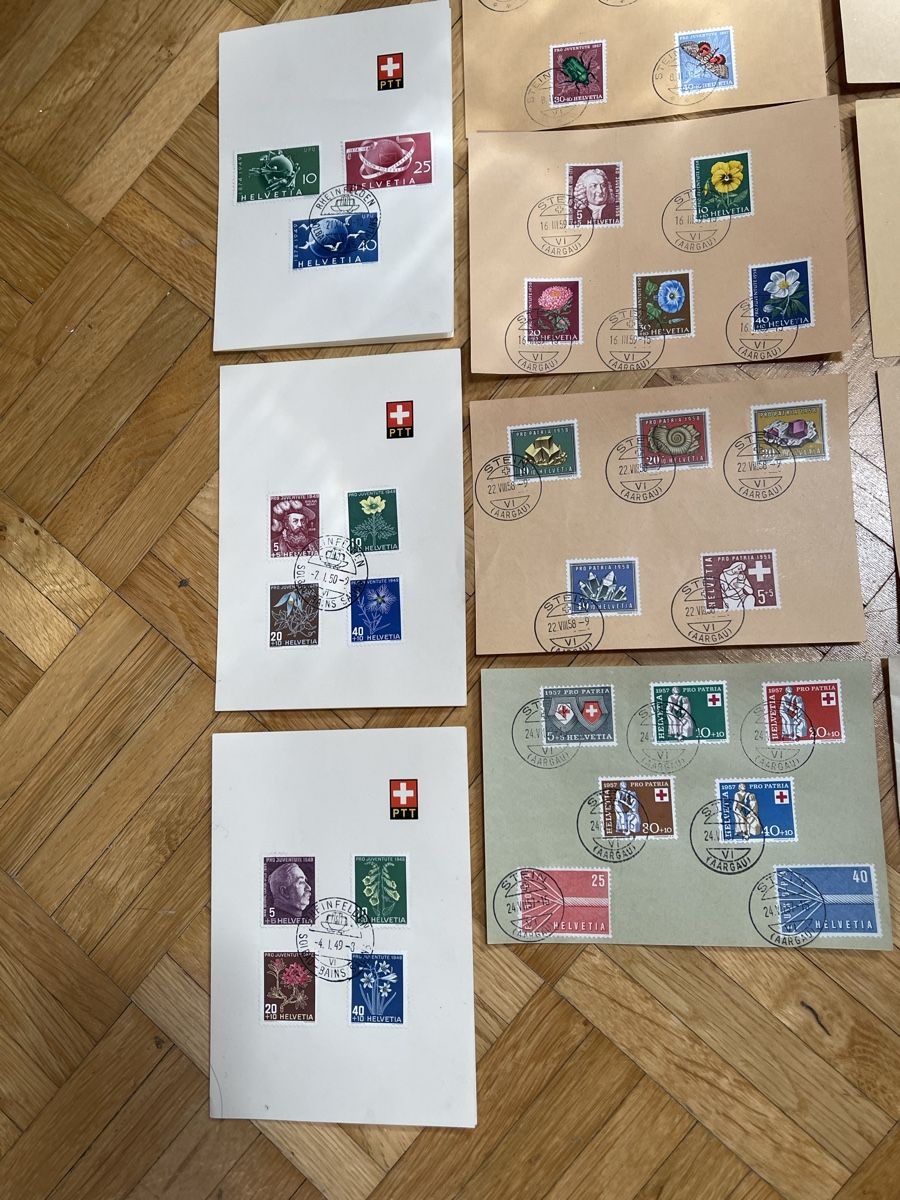 Tutti i francobolli: timbre série, SBK 800.- – Usato da peseux venduto da laurencephil 3