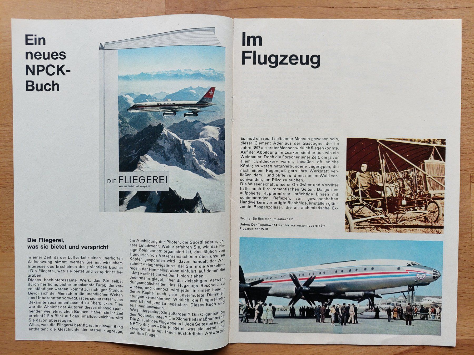 Libri: Die Fliegerei was sie bietet und verspricht – Usato da Obfelden venduto da Foto_Bild_Kunst_Buch 1