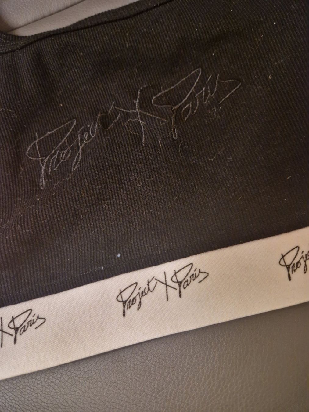 Top: Brassière noire project x Paris taille S – Nuovo (secondo la descrizione) da Versoix venduto da aline_b 1