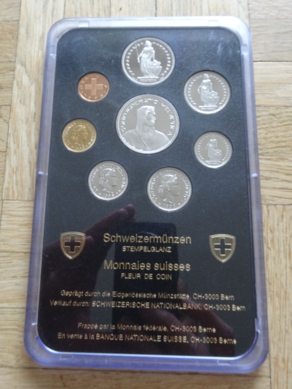 Alle Münzen: Münzsatz 1996 – Gebraucht aus Romanel-sur-Lausanne von Swift13