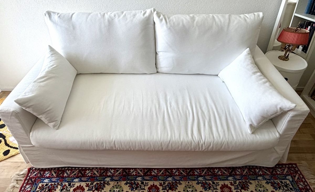 Sofas: IKEA Hyltarp Bettsofa weiss – Gebraucht aus Wettingen von nalix711