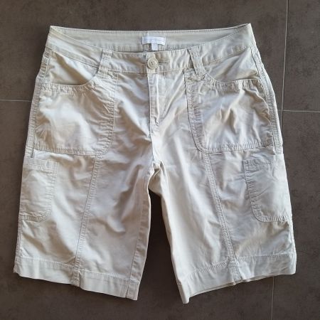 Bermuda femme, beige clair