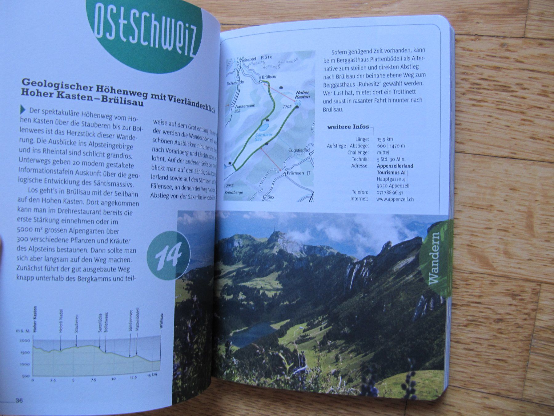 Libri: Wandern / Erlebnis Schweiz Wanderführer – Nuovo (secondo la descrizione) da Würenlos venduto da Carabella0 4