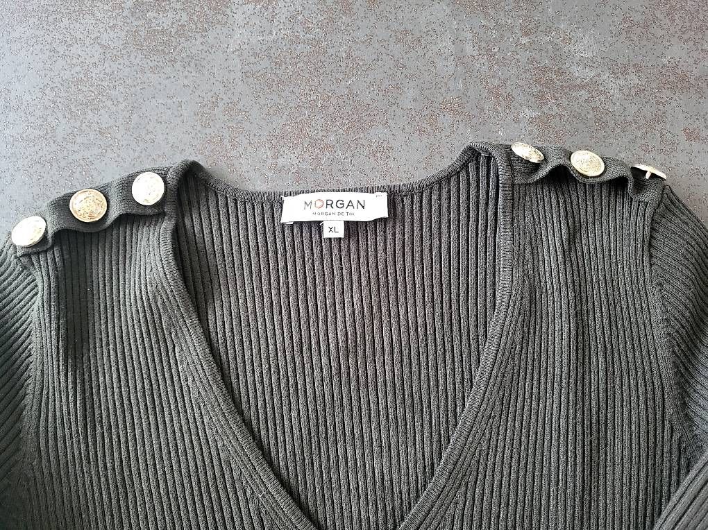 Morgan Tops: Pull manches longues kaki XL Morgan – Neu (gemäss Beschreibung) aus Romanel-s-Lausanne von Nella25 1