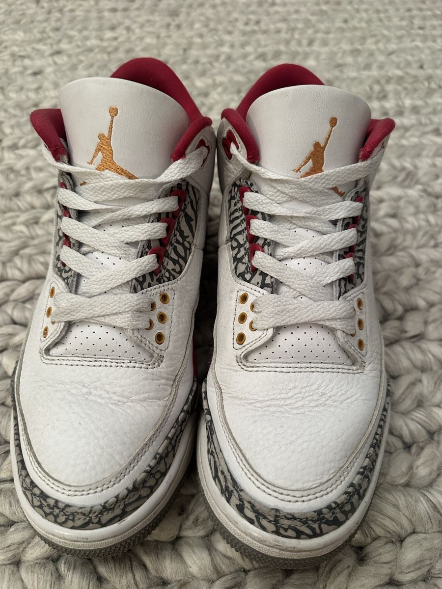 Jordan Scarpe da uomo: Jordan 3 Retro Cardinal, Gr. 40.5 – Usato da Willisau venduto da Fredy_08 2